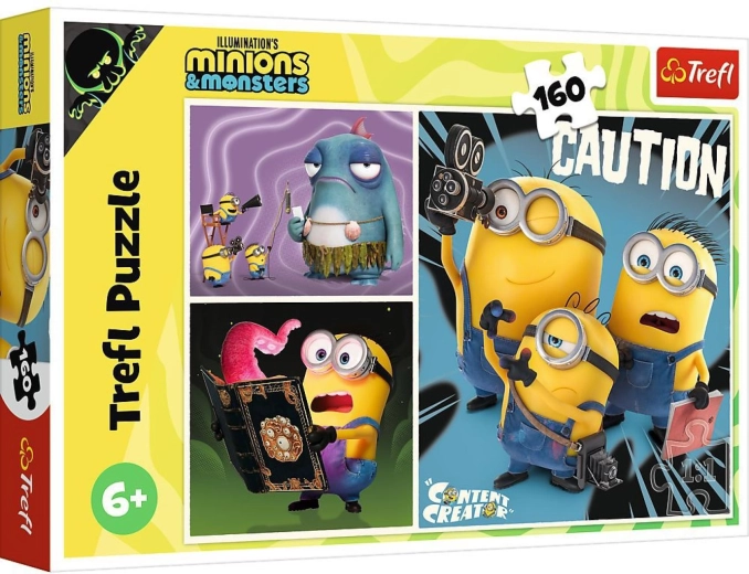 Puzzle Minionkowe historie 160 elementów