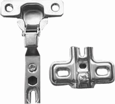 Zawias MINI B półnakładany z podkładką klipową RDK-03B