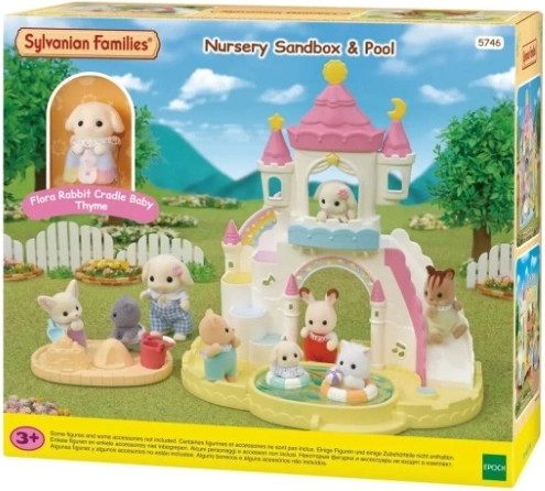 Sylvanian Families plac zabaw z basenem