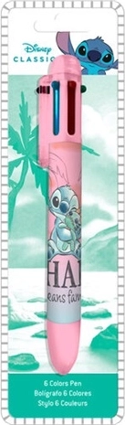 Disney Stitch sześciokolorowy długopis