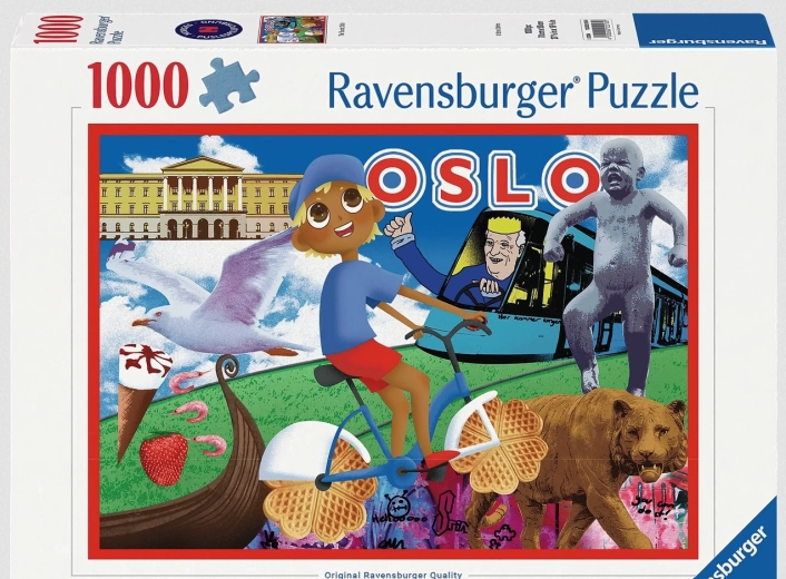 Puzzle Ravensburger Oslo, Norwegia 1000 elementów