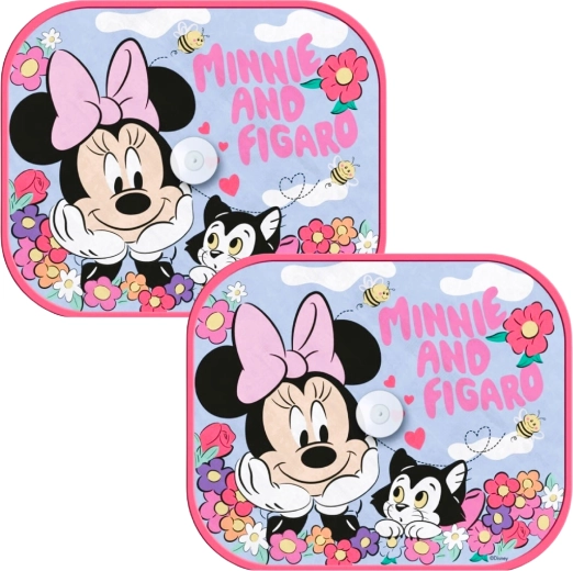 Osłony przeciwsłoneczne do samochodu Minnie Mouse, zestaw 2 szt.