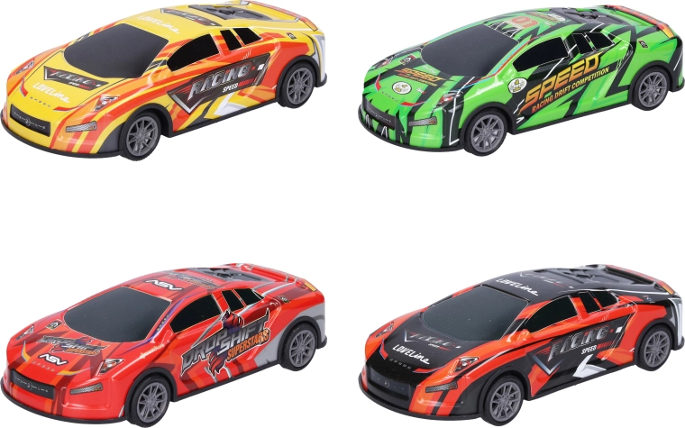 Metalowy samochód do driftu na napęd bezwładnościowy 17 cm - 1 sztuka