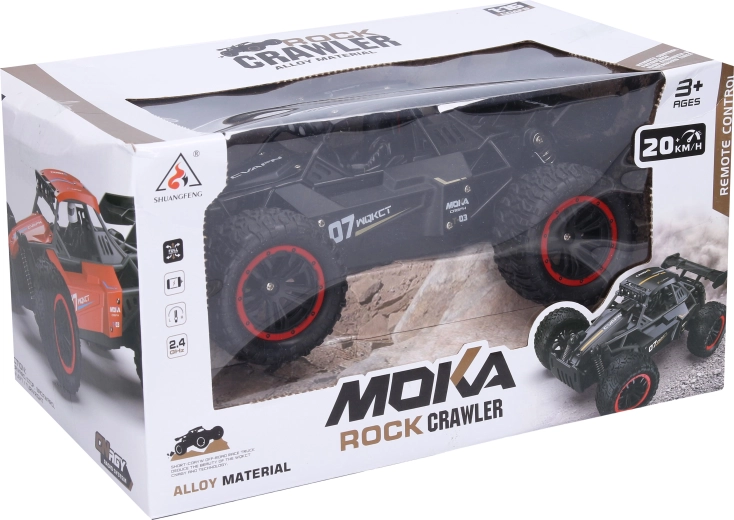 Metalowy RC buggy Moka na zdalne sterowanie 24 cm – 1 sztuka