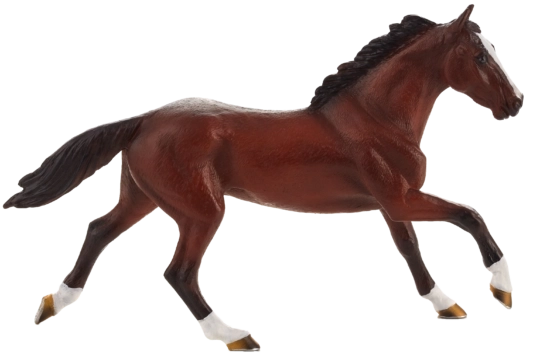 Realistyczna figurka angielskiego pełnej krwi