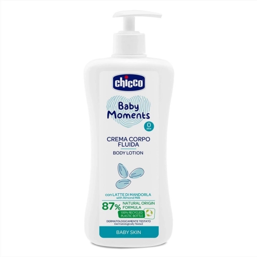 Mleczko migdałowe do ciała CHICCO Baby Moments 500 ml