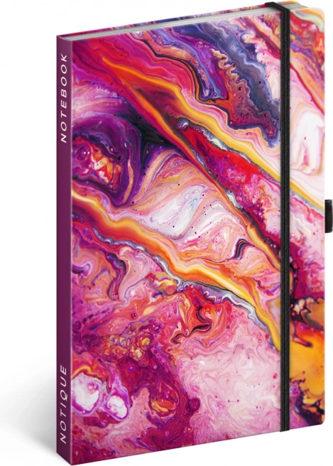 Notique notes w linie marble 13 × 21 cm