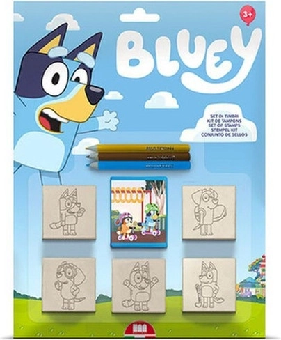 Multiprint Bluey zestaw stempli 5 szt.