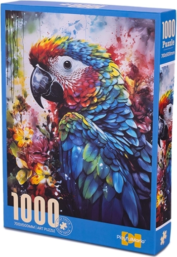 Puzzle Ara papuga 1000 elementów 70 × 50 cm