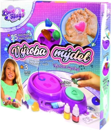 Produkcja mydeł Love and Hugs – kreatywny zestaw dla dzieci