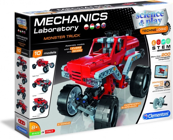 Mechaniczne laboratorium Monster Truck