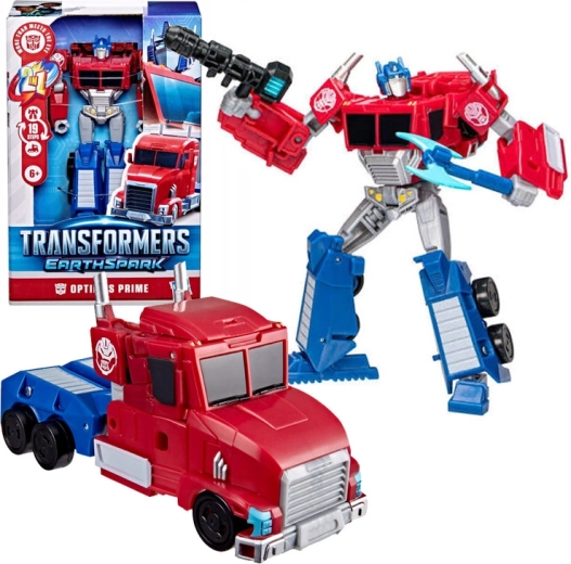 Hasbro Transformers EarthSpark figurka deluxe Optimus Prime 2w1 (robot/ciężarówka) - 1 szt.