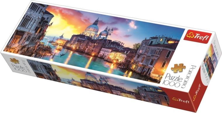 Panoramiczne puzzle 1000 elementów Canal Grande, Wenecja