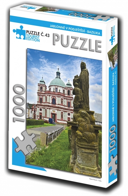 Puzzle Jablonné v Podještědí, bazylika 1000 elementów