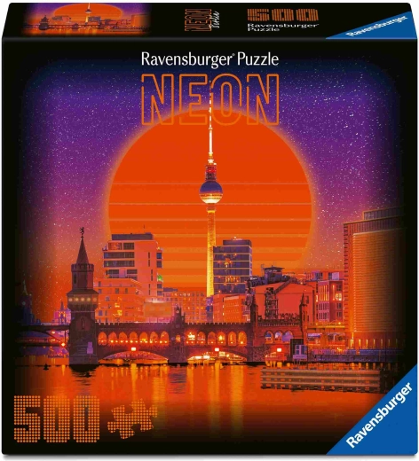 Ravensburger kolekcja Neon: Berlin – puzzle 500 elementów