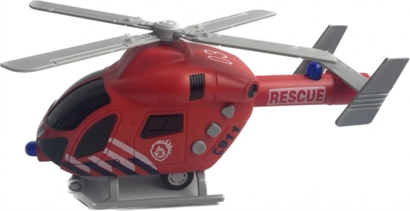 Plastowy helikopter dla dzieci