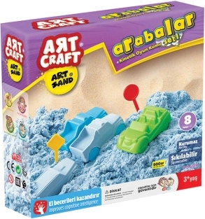 ART CRAFT piasek kinetyczny z motywem samochodów 500 g