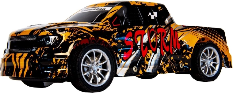 Wyścigowe auto zdalnie sterowane Storm pomarańczowe - 1 sztuka