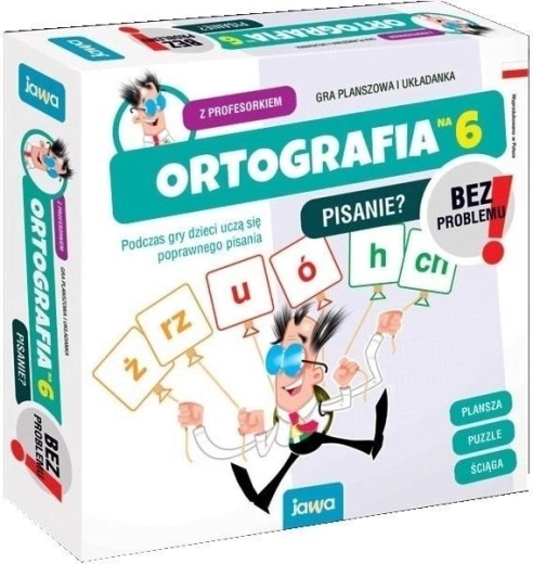 Gra ortograficzna dla 6 osób z profesorem