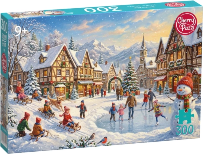 Puzzle Cherry Pazzi Zaśnieżona wioska 300 elementów