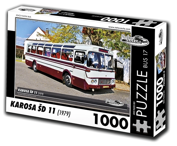 Puzzle Retro Samochody Karosa ŠD 11 1000 elementów