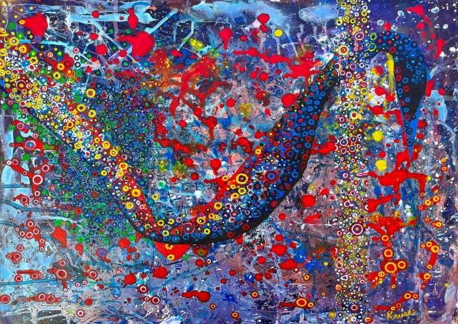 Puzzle czapla biała 1000 elementów