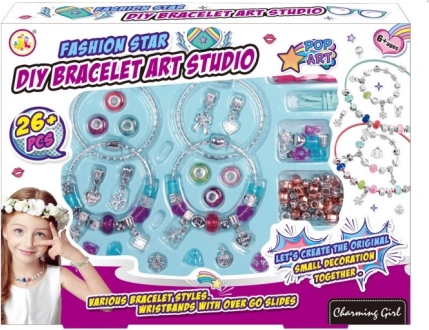 Kreatywny zestaw do robienia bransoletek