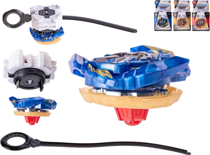 Spinner z wyrzutnią 5,5 cm – szybka, dynamiczna zabawka w stylu BEYBLADE