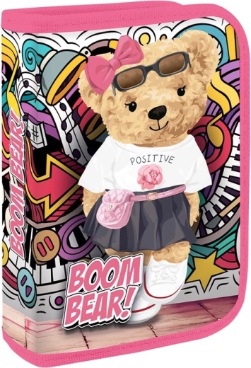 Piórnik Junior Boom Bear, 1-komorowy - 1 sztuka