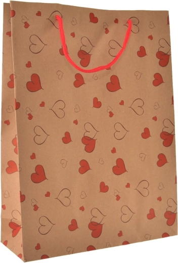 Torebka prezentowa w serca