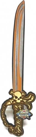 Pienisty piracki miecz dla dzieci