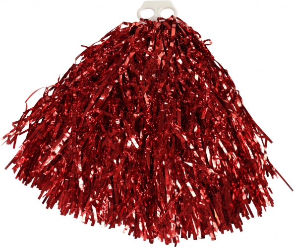 Pompon cheerleaderski czerwony 50 g