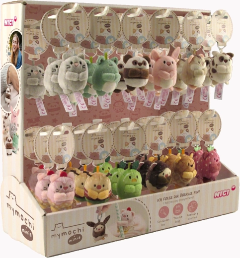 Nici MyMochi Minis Seria 2 – display breloków 5 cm, 36 szt. assorted