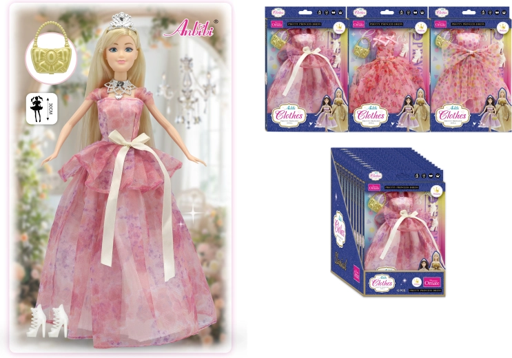 Eleganckie sukienki dla lalek 30 cm – różne rodzaje