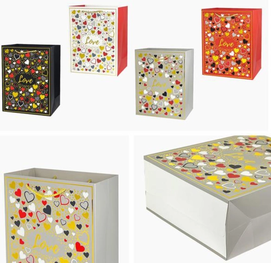 Torba na prezenty 40 × 30 × 12 cm – mix motywów