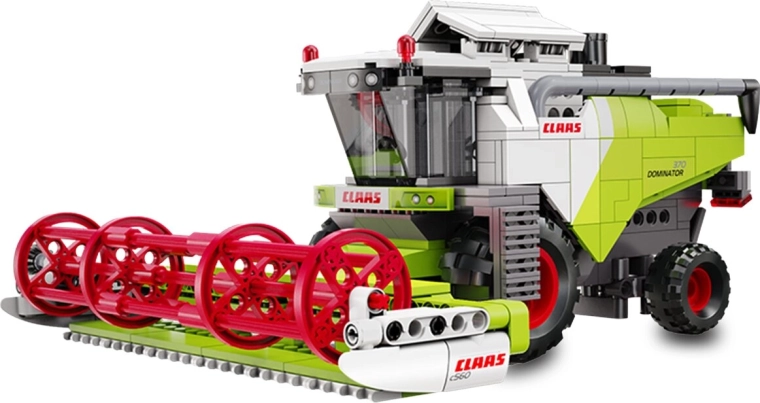 Zestaw konstrukcyjny CaDA Claas Dominator 370 w skali 1:24