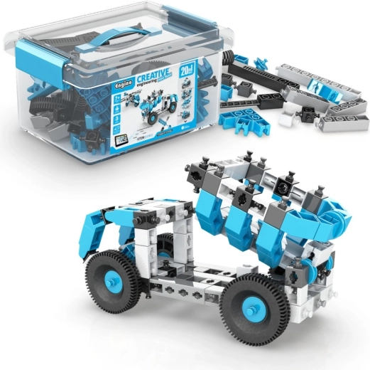 Engino Box – zestaw konstrukcyjny 20 modeli dla dzieci od 7 lat