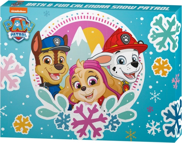 Kalendarz adwentowy PAW PATROL Śnieżna patrola