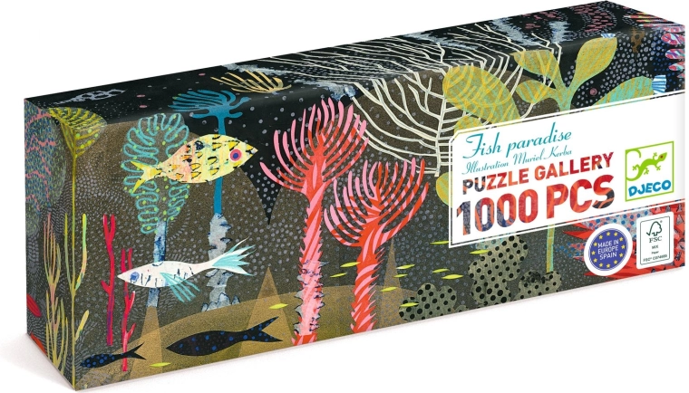 Puzzle Djeco Rybi raj 1000 elementów
