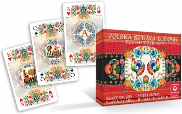 Karty Polska sztuka ludowa – zestaw podwójny