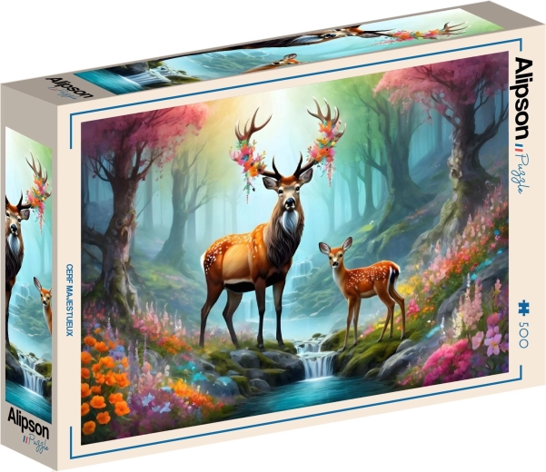 Puzzle Alipson Majestatyczny jeleń 500 elementów