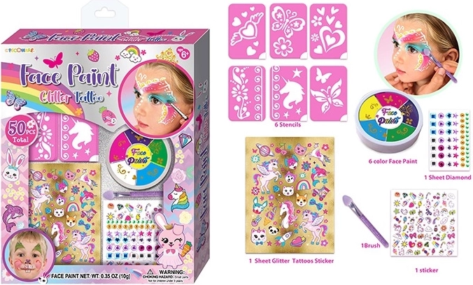 Zestaw do malowania twarzy Sparkys