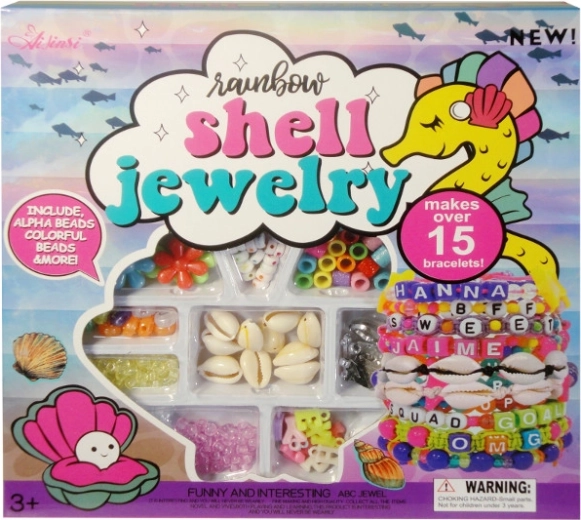 Kolorowe koraliki do tworzenia bransoletek