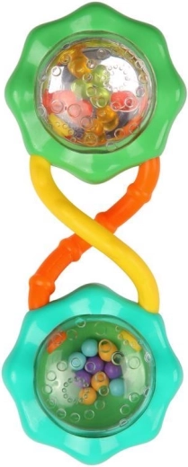 Grzechotka hantla Bright Starts dla niemowląt od 3 miesięcy