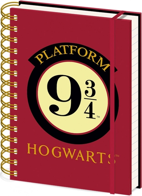 Notatnik spiralny A5 Harry Potter - Peron 9 i 3/4
