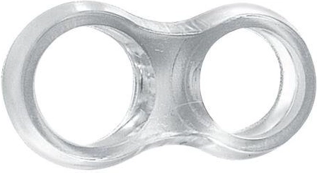 Ogranicznik uderzeń na klamkę 42 × 15 mm, plastik, 4 szt.