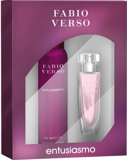 Zestaw upominkowy dla kobiet BI-ES Fabio Verso Entusiasmo – woda perfumowana 50 ml + dezodorant 150 ml