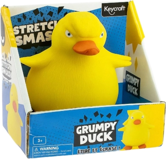 Ściskana i rozciągana antystresowa kaczuszka