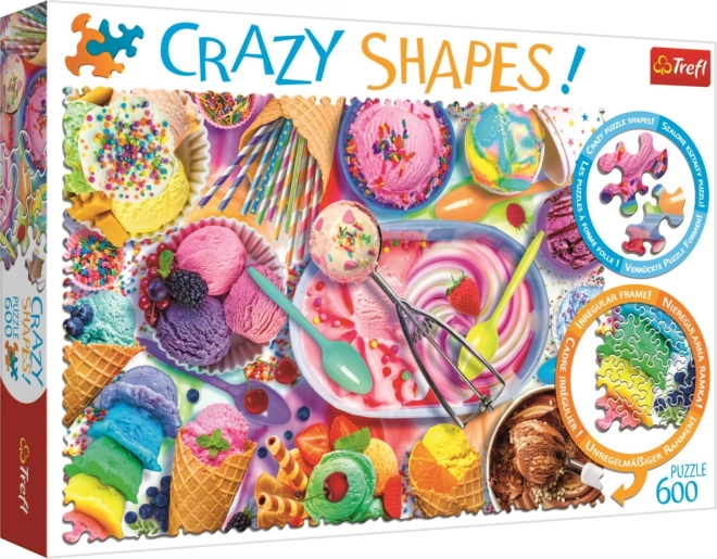 Trefl Crazy Shapes puzzle Słodkie sny 600 elementów