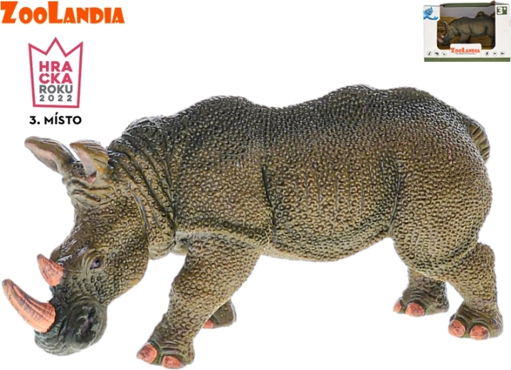 Zoolandia nosorożec – plastikowa figurka 14 cm